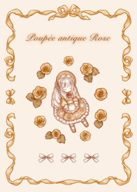 Poupée antique Rose : Charmante