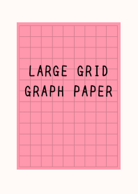 RED-BLACK GRAPH PAPER/CREAM PINK