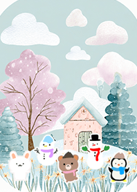 Kawaii scandinavian style(Winter-1047)