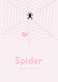Spider & heart ver_Pink1