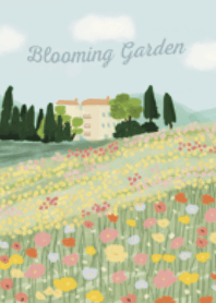 Dream blooming garden