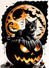 halloween cat f2Be64