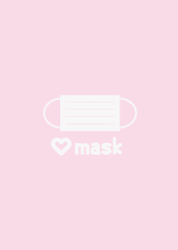 No mask no life, pink