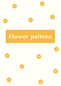 flower pattern_orange2