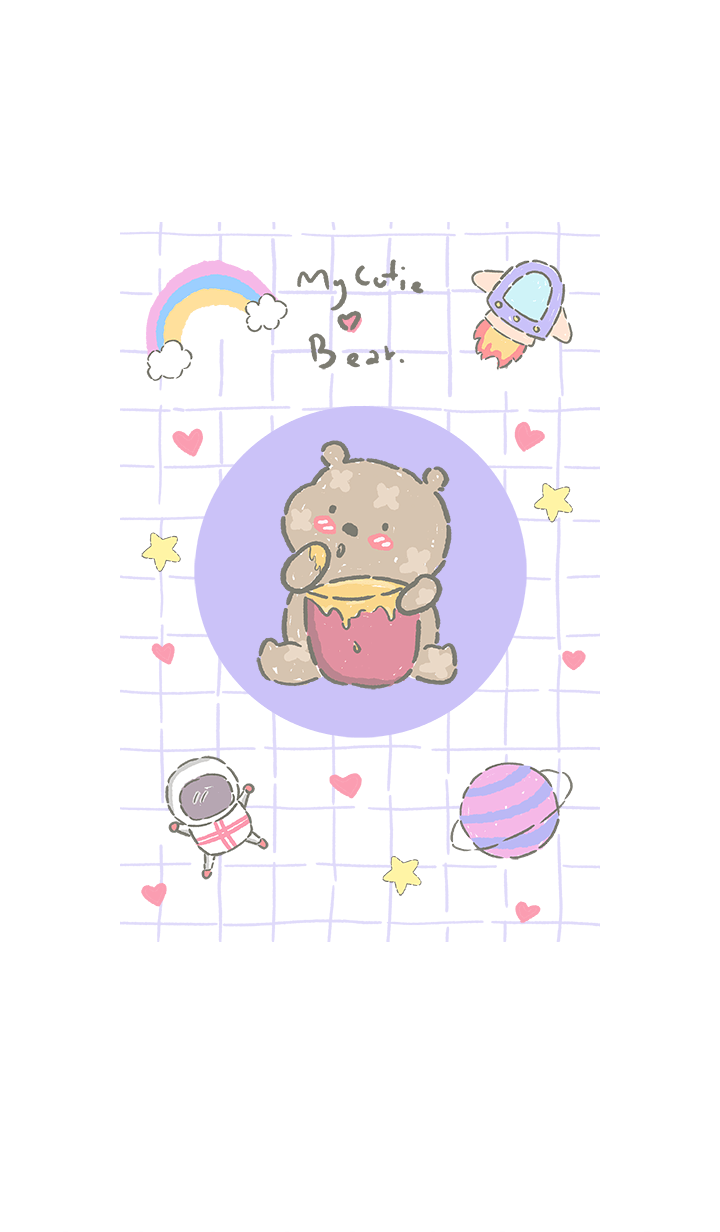 my cutie bear in space5
