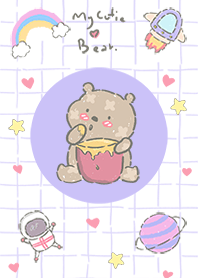 my cutie bear in space5