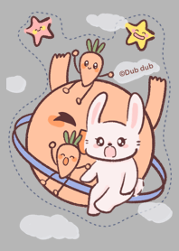 กระต่ายน้อยและผองเพื่อน Ver.BW