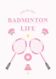 बैडमिंटन जीवन#2 (Pink)
