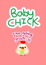 Baby chick growth up