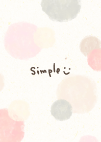 Circle watercolor Pink9 from Japan