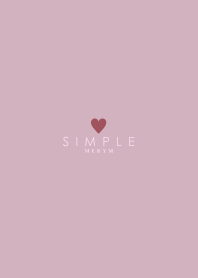 DUSKY-PINK SIMPLE HEART 4