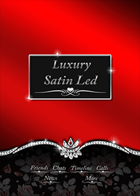 Luxury satin red