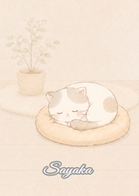Cozy Lazy Cat: Sayaka