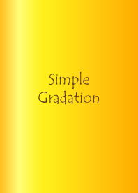 Simple Gradation -GLOSSY YELLOW-