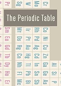 The periodic table (Beige) [jp]