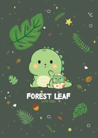 Dino Forest Leaf Lover