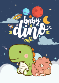 Dinosaur Gang Navy Blue