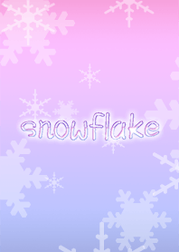 two-tone snowflakes