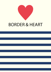 NAVYBORDER & REDHEART