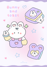 Bunny and toast :)