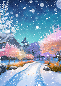 Beautiful real scenery(Winter-1238)