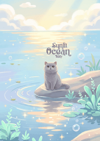 Sunlit Ocean Kitty