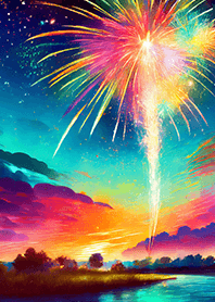 Beautiful Fireworks Theme#613