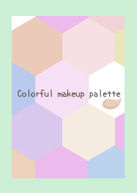 Colorful makeup palette/LIGHT MINT GREEN