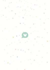 white and green