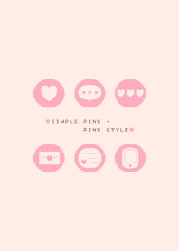 SIMPLE PINK + PINK STYLE