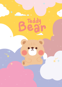 Teddy Bear Dream Cloud Yellow