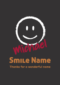 Smile Name MICHAEL