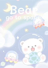 Bear go to  space!