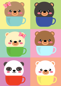 Bear In The Cup Theme