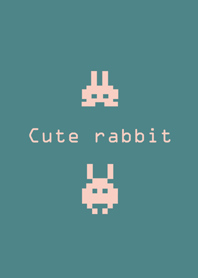 可愛的電子兔子