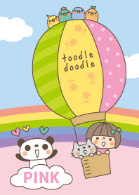 Sweet Pastel Friends -PINK-