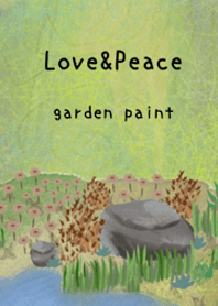 油畫藝術【garden paint 157】