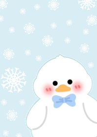 Snowy Duck