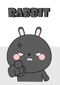 Big Head black rabbit Theme V.2