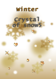 Winter<Crystal of snow5>