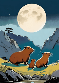 Ukiyo-e - Capybara 89F7C3