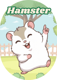 แฮมสเตอร์น่ารัก (สีฟ้า 01)