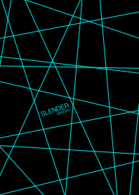 SLENDER GARDEN <SAXE/BLACK>