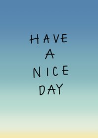 夕日。良い日を。