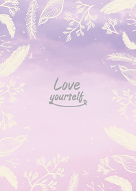 Purple & Love yourself