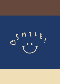 スマイル・大人ネイビーベージュ