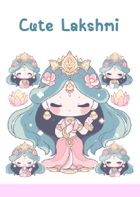 Cute Lakshmi with devotee (tuesday)