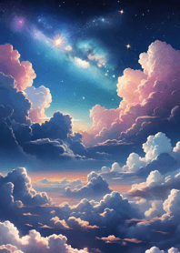 Dreamy Nebula B892D9