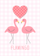 Happy heart flamingo6