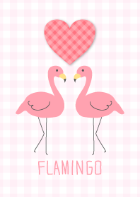 Happy heart flamingo6